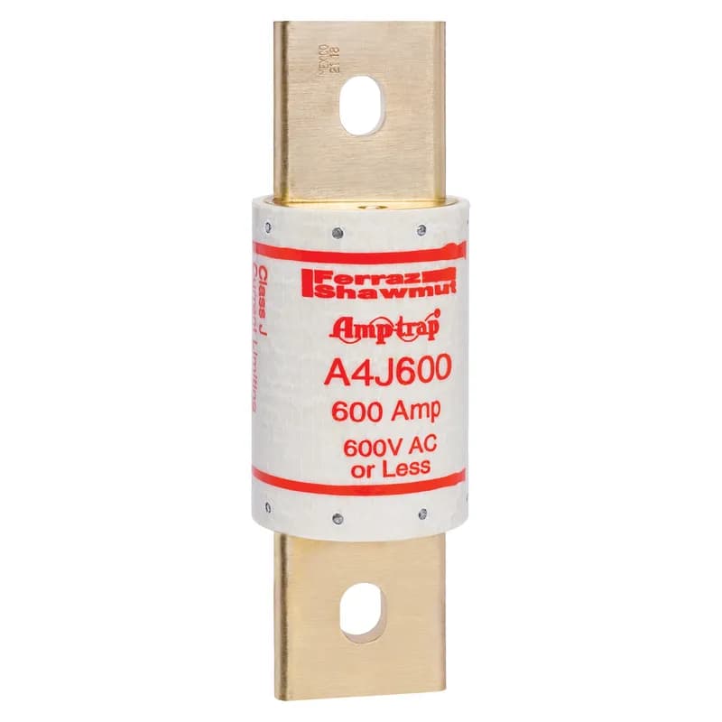Fuse A4J - Class J - Fast-Acting 600VAC 300VDC 600A Blade Amp-Trap®