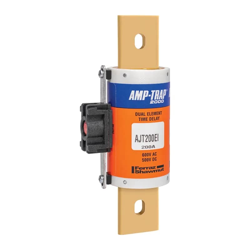 Fuse AJT - Class J - Time-delay 600VAC 500VDC 200A Blade EI Indicator Amp-Trap 2000®