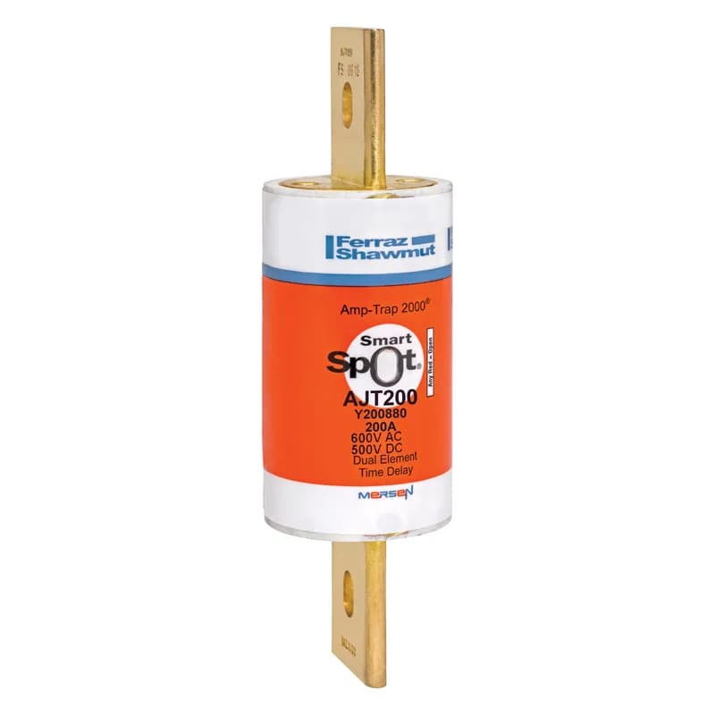 Fuse AJT - Class J - Time-delay 600VAC 500VDC 200A Blade SmartSpot® Amp-Trap 2000®