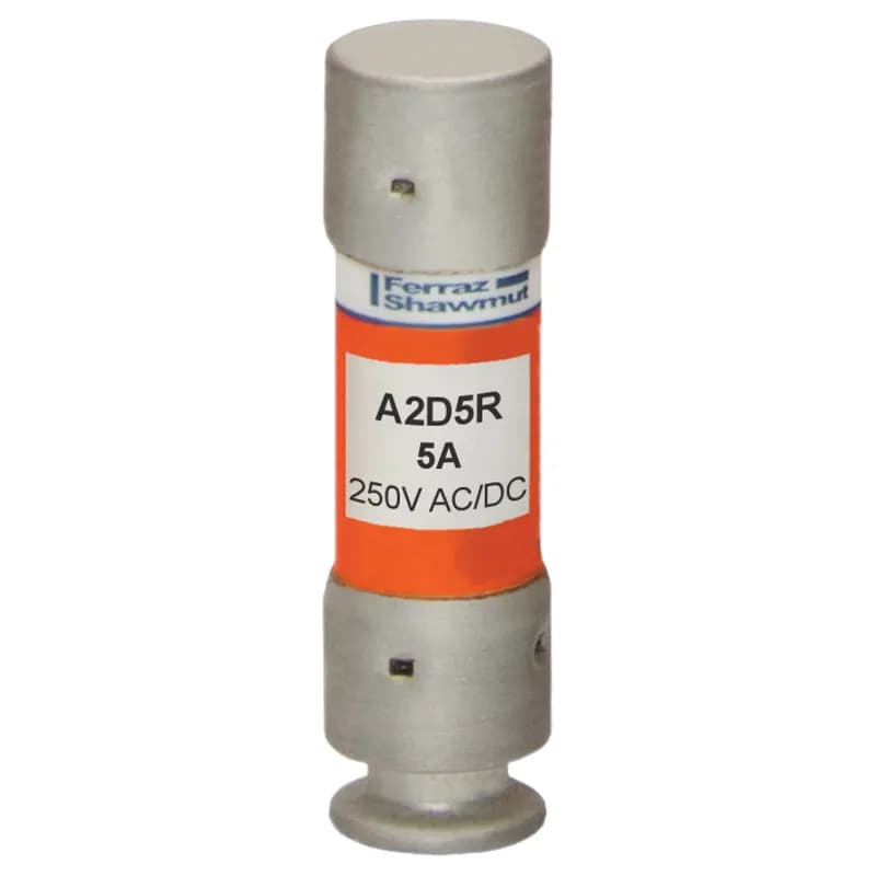 Fuse A2D-R - Class RK1 - Time-Delay 250VAC 250VDC 5A Ferrule Amp-Trap 2000®