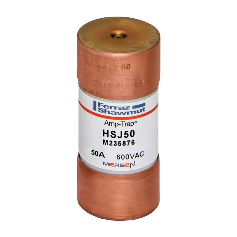 Fuse HSJ - Class J - High-Speed 600VAC 500VDC 50A Ferrule Amp-Trap®