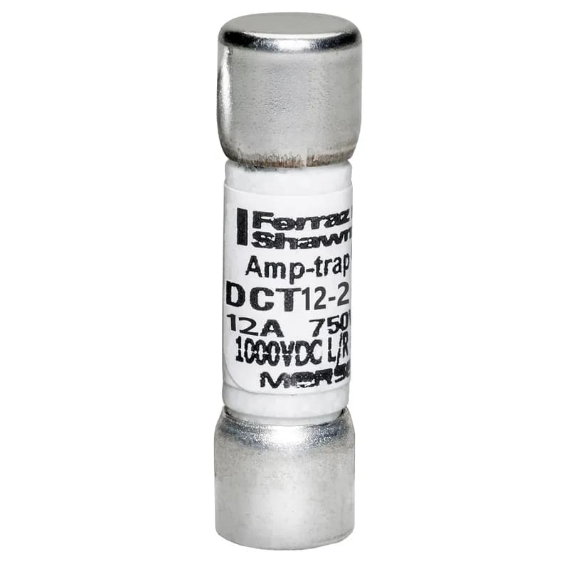 Fuse DCT - Midget - Fast-Acting 750VAC 1000VDC 12A Ferrule Amp-Trap®