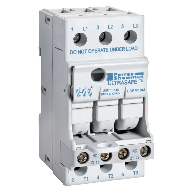 600VAC 600VDC Midget 30A 3-Pole Microswitch Pressure Plate IP20