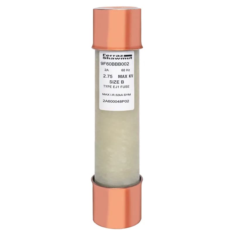 Medium Voltage Potential Transformer Fuse 2750VAC 2A Ferrule Series: BBB Visual Indicator Amp-Trap®