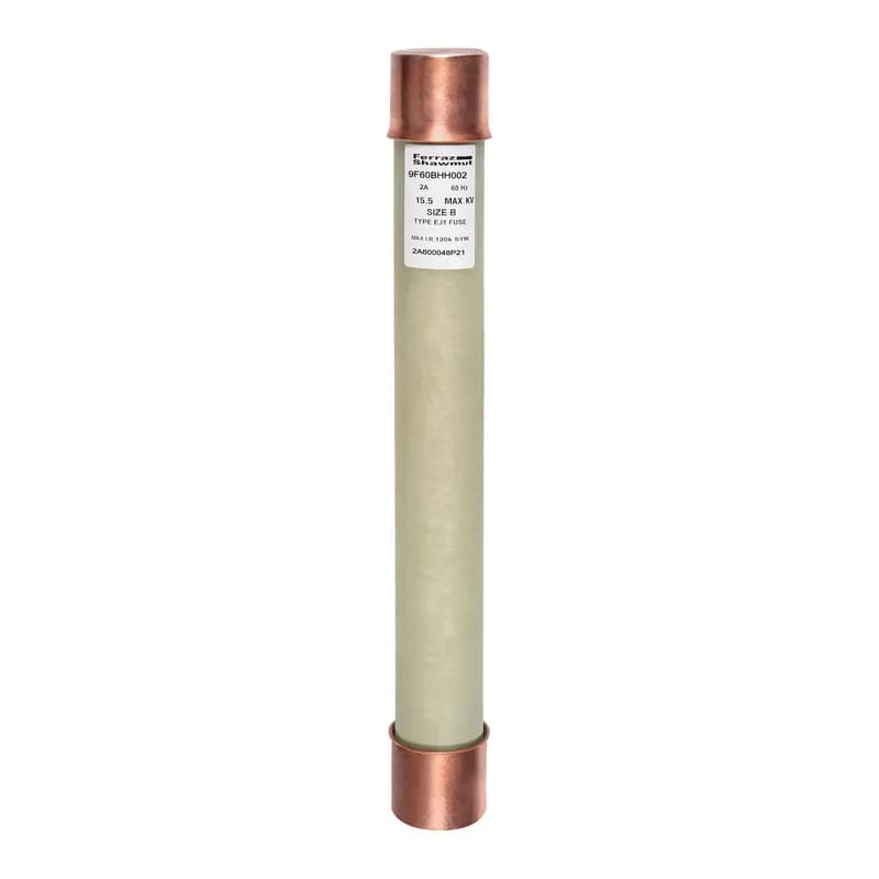 Medium Voltage Potential Transformer Fuse 15500VAC 2A Ferrule Series: BHH Visual Indicator Amp-Trap®