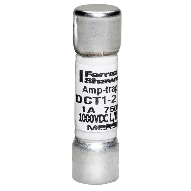 Fuse DCT - Midget - Fast-Acting 750VAC 1000VDC 1A Ferrule Amp-Trap®