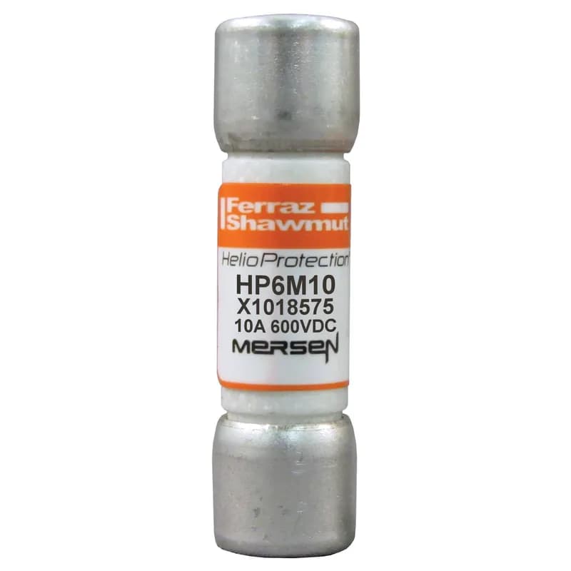 Photovoltaic fuse gPV 600VDC UL 10A With Ferrule For Clip