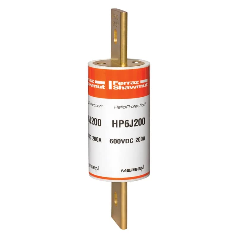 Photovoltaic fuse gPV 600VDC UL 200A With Blade For Clip or Bolted
