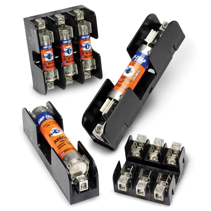 Mersen 20616R - Mersen class R fuseholders accommodate all class R power fuses. A choice of screw, pressure plate, and box connectors connectors fit a wide range of stranded or solid copper or aluminum wire. Insulators are either molded glass-filled polycarbonate (GFPC) or phenolic with verified dielectric strength in excess of 2500V. 30, 60, 100 and 200A fuseholders feature a unique adder block to form multi-pole segmented blocks of as many poles as desired. All fuse clips are made of high conductivity tin-plated copper 250 Volts 60 amps 1 poles screw connection.