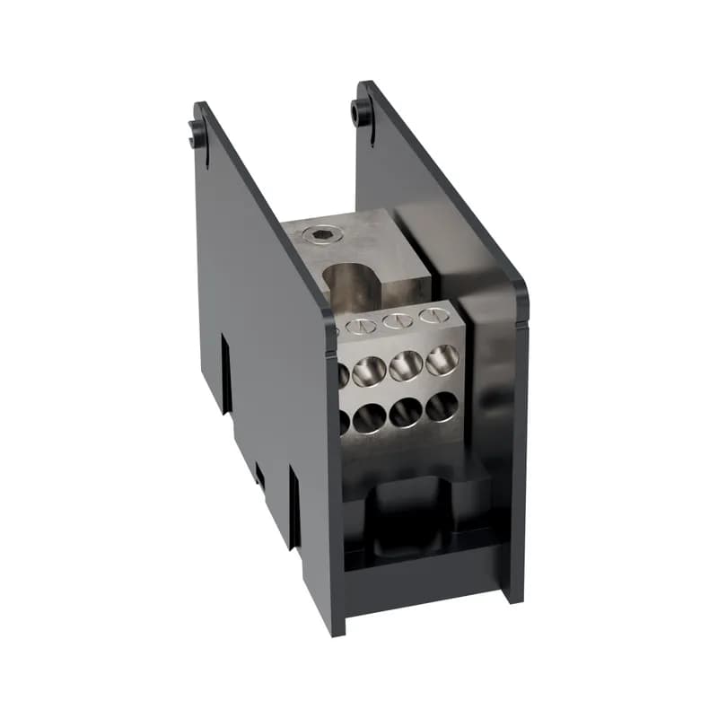Open-Style PDB UL 1953 1000V 135A Tin-plated Aluminum - 175A 1-Pole 1 - 8 openings; 2/0-#14 --- #2-#14 Box to Box