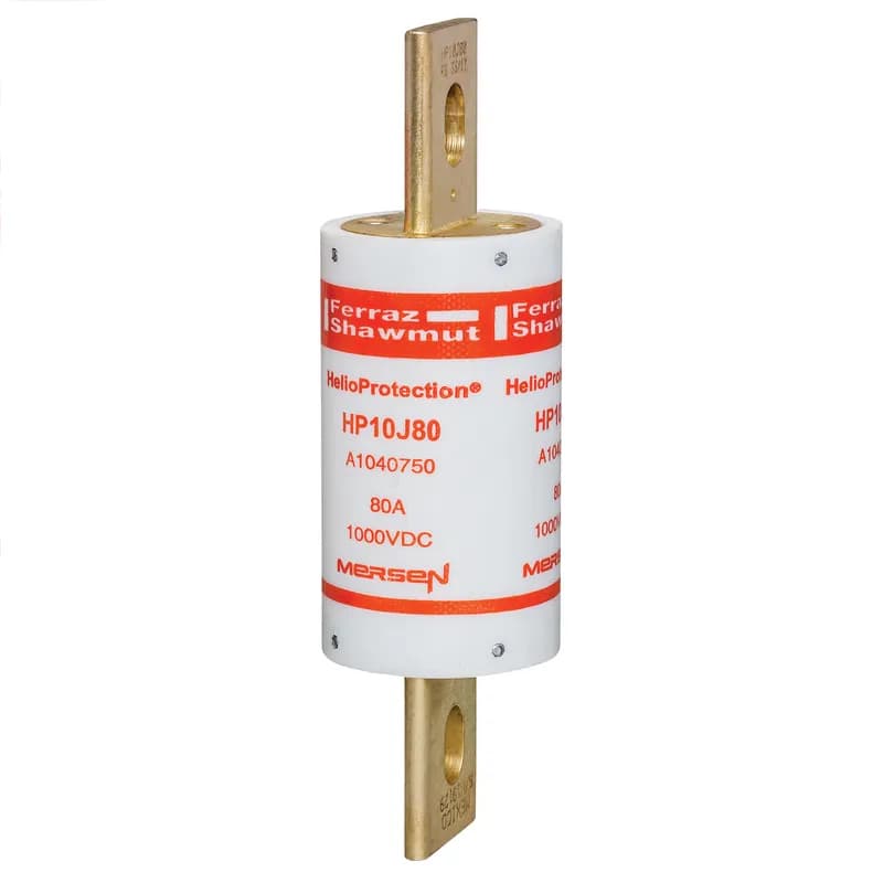 Photovoltaic fuse gPV 1000VDC UL 80A With Blade For Clip or Bolted
