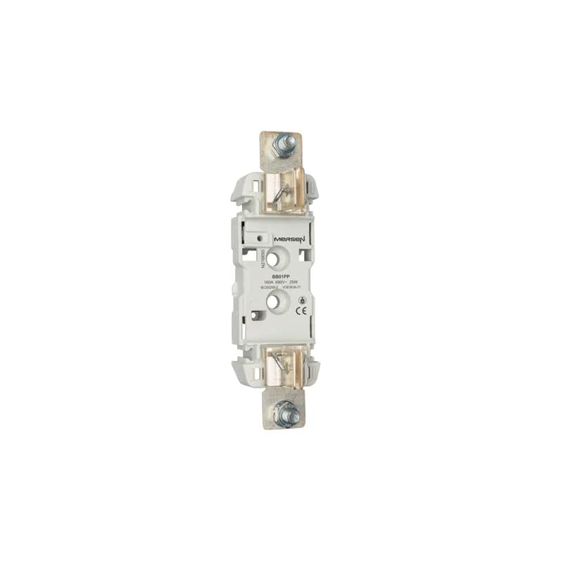 NH plastic base Size NH0 1000VAC 1000VDC 160A 1-Pole Screw Connection Screw PP Type