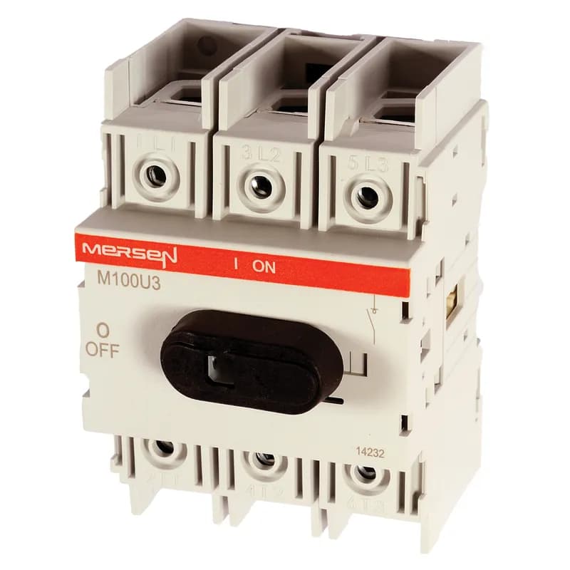 UL 98 Non-Fusible Switch 600VAC 100A 3-Pole