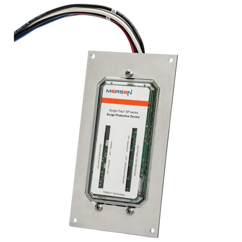 The Surge-Trap® Type 1 STXP Series offers advanced performance and features over the STXR series including higher surge capacity and phase LED status indicators. The STXP meets requirements for UL1449 Fourth Edition and has been designed for additional mounting flexibility including mounting feet and flush-mount capability. The STXP features TPMOV® technology inside making it the safest product available. Installation can be done on the line or load side of a panel. The STXP is the perfect fit from service entrance all the way down to an important machine specific control panel., V, 0, ,