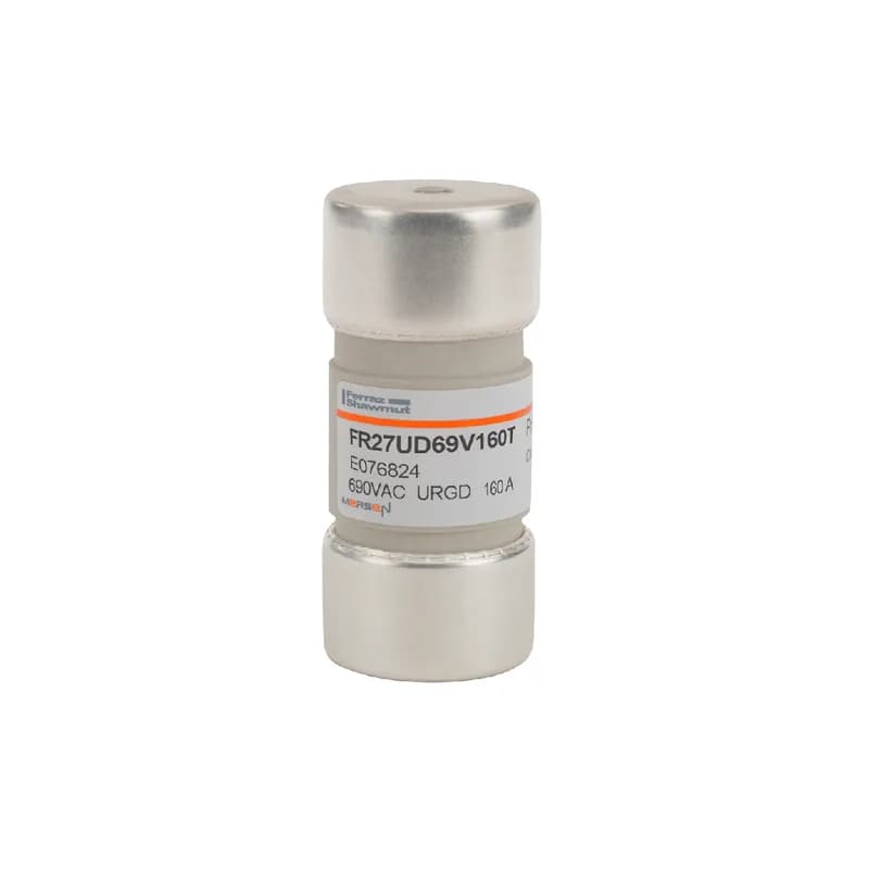 High-Speed Cylindrical Fuse Protistor® Size 27x60 aR 690VAC IEC 160A With Striker
