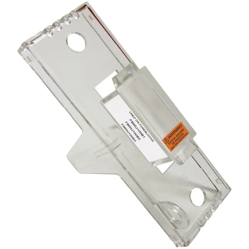 Mersen’s FBC60J60 is a Generation 2 open-style Class J fuse block designed for 0-100A, 600V fuses. It supports screw, pressure plate, and box connectors for stranded or solid wire. The compact DIN-rail mountable design features dovetail nesting for multipole field assembly. IP20 rated when paired with Mersen’s dead front covers. Ideal for industrial control panels, motor protection, and branch circuit applications.