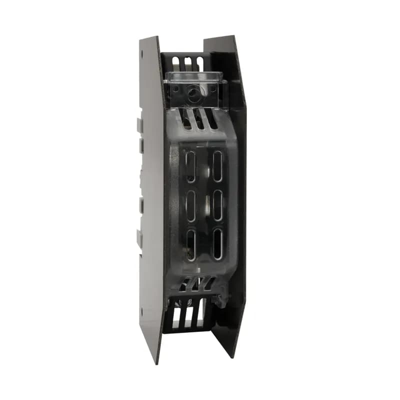 NH plastic base Size NH00 1000VAC 1000VDC 160A 1-Pole DIN Rail Connection Screw Indirect touch protection IP20