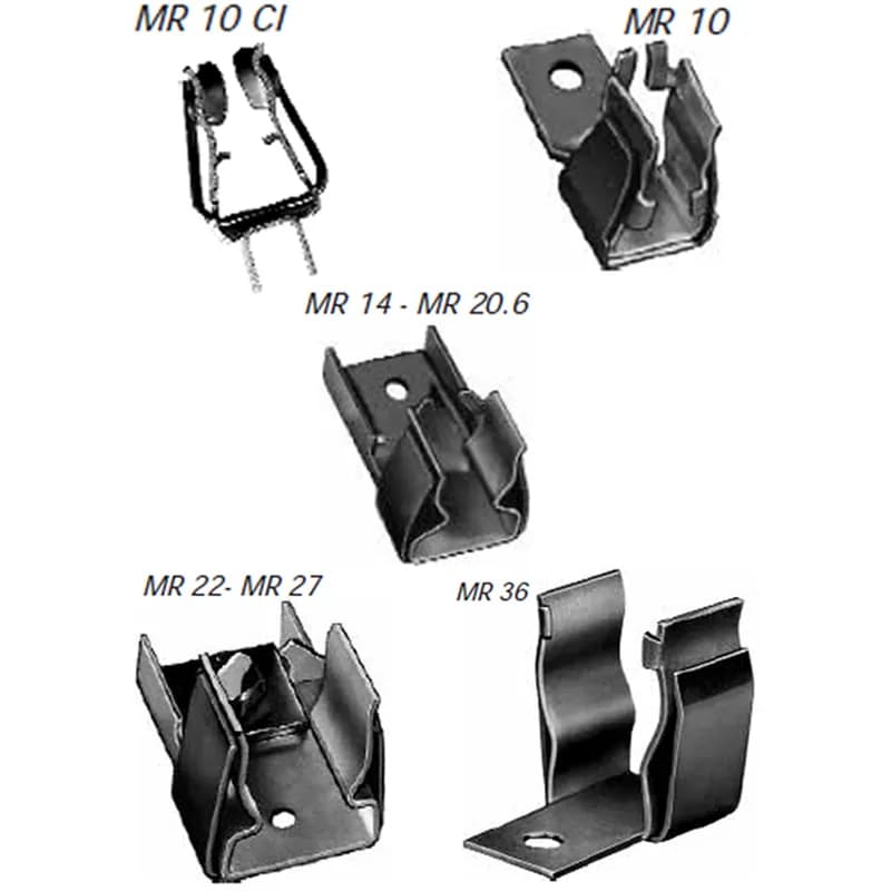 Clip for Cylindrical fuses IEC Diameter 20mm 125A Direct Screw Mount