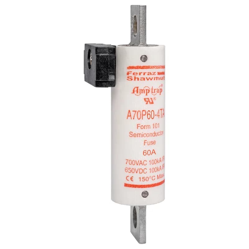 High Speed Fuse Amp-Trap® A70P 700VAC 650VDC 60A Bolted Blade TA Indicator