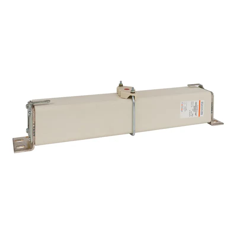 Square Body High-Speed Fuse Protistor® Size 602 aR 4200VDC IEC 375A With Striker L Brackets