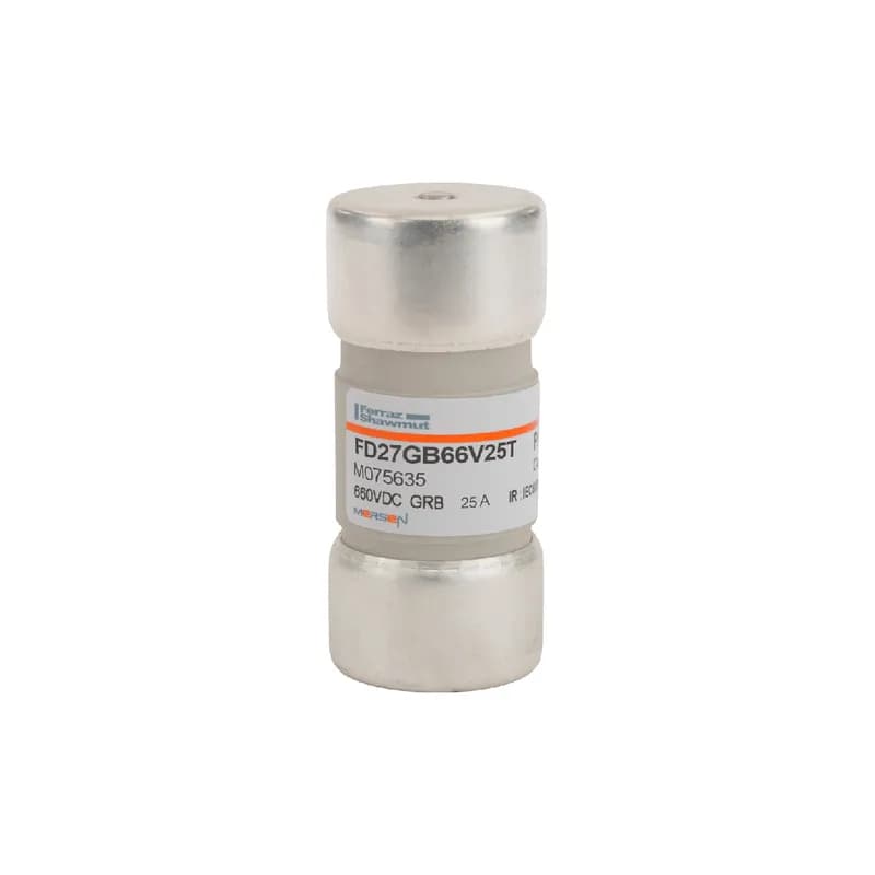 High-Speed Cylindrical Fuse Protistor® Size 27x60 gR (gRB) 660VDC IEC 25A With Striker