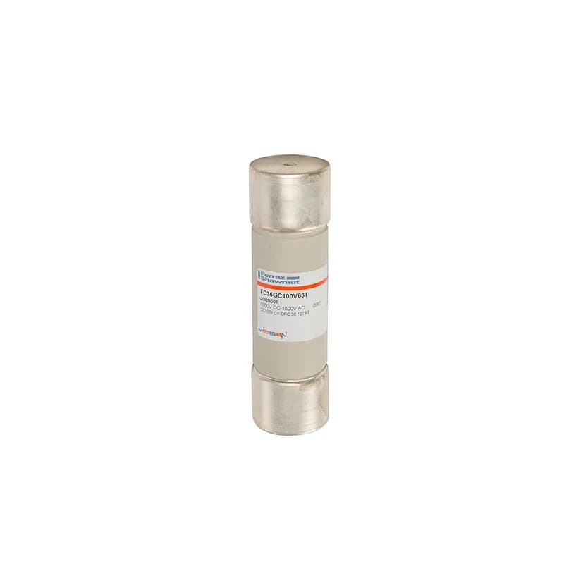 Mersen J089501 - High-Speed Cylindrical Fuse Protistor® Size 36x127 gR (gRC) 1000VDC IEC 63A With Striker