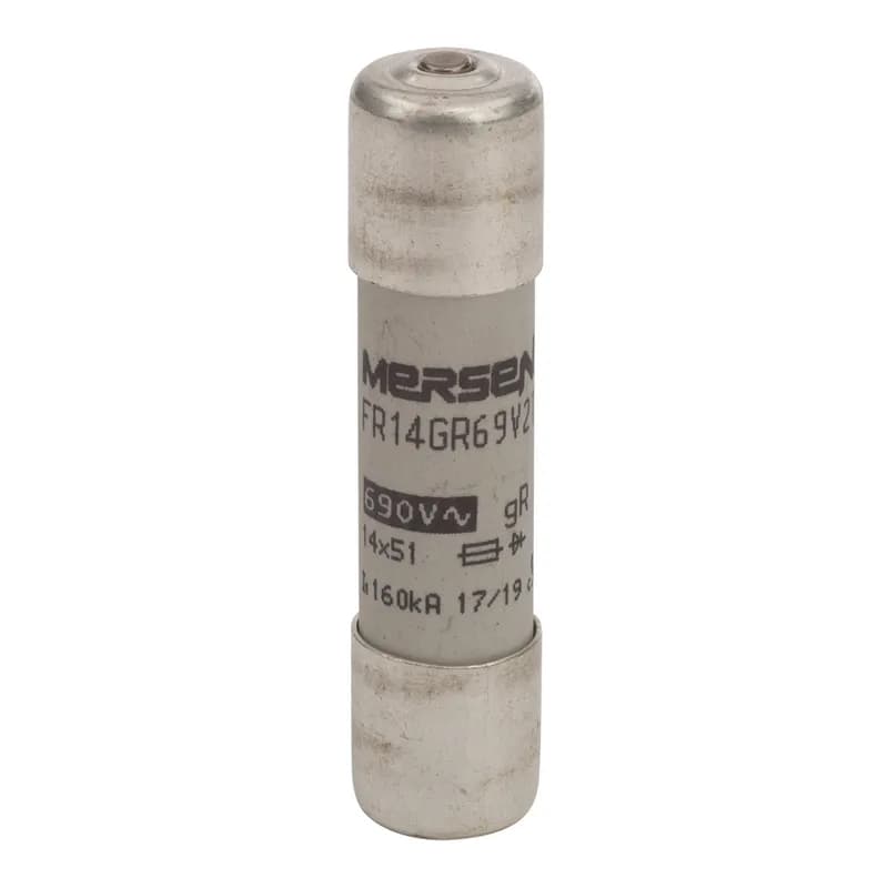 High-Speed Cylindrical Fuse Protistor® Size 14x51 gR 690VAC IEC 2A With Striker
