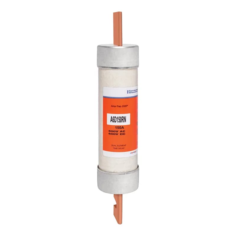 Mersen A6D150RN - Fuse A6D-R - Class RK1 - Time-Delay 600VAC 600VDC 150A Blade Amp-Trap 2000®