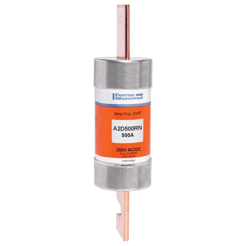 Fuse A2D-R - Class RK1 - Time-Delay 250VAC 250VDC 500A Blade Amp-Trap 2000®