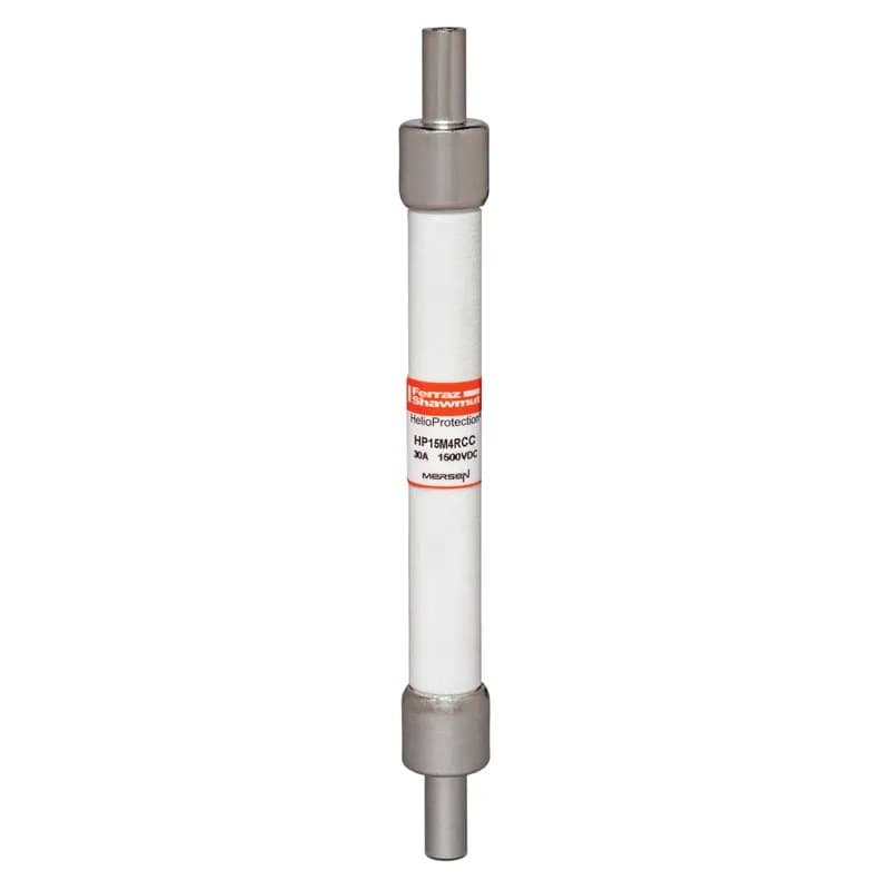 Mersen HP15M4RCC - Photovoltaic fuse gPV 1500VDC IEC 1500VDC UL Size 10x85 4A With Crimp Cap For Crimp
