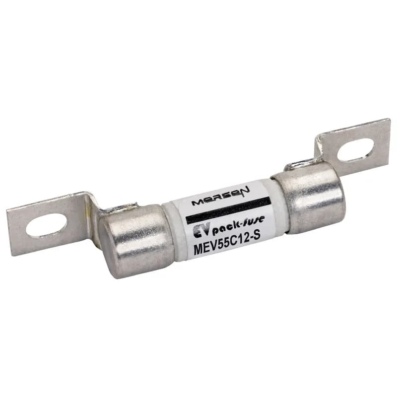EVpack Fuse 550VDC UL 12A Max. Rated Breaking Capacity DC: 20 kA @ 550 V L/R ≤ 1 ms Surface Screw Mount