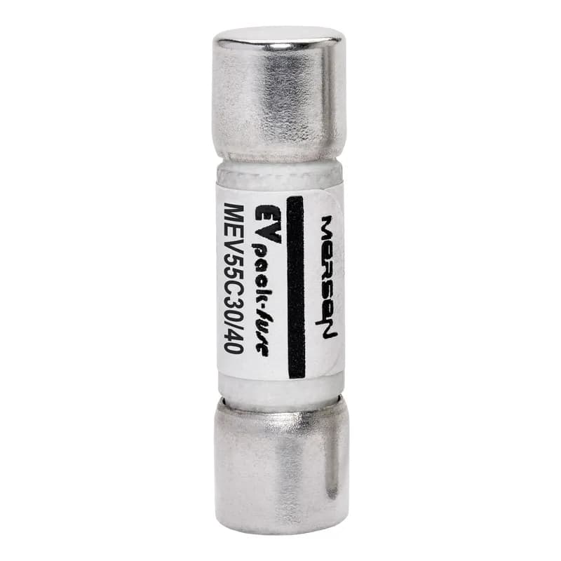 EVpack Fuse 550VDC UL 40A Max. Rated Breaking Capacity DC: 20 kA @ 550 V L/R ≤ 1 ms Clip