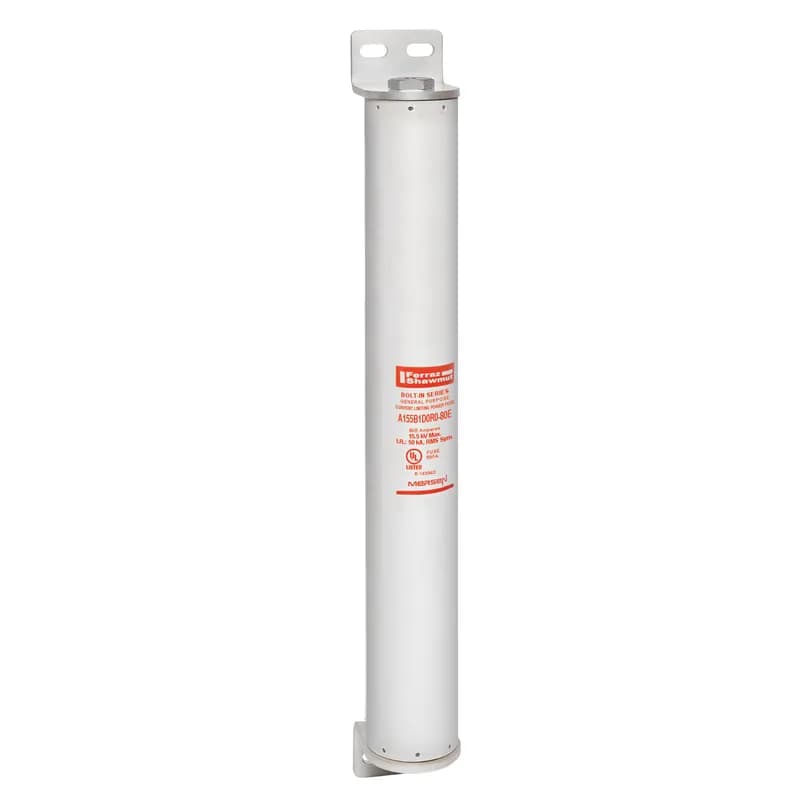 Medium Voltage E-Rated Fuse 15500VAC 80A Bolt-On, Series: D0R0 Visual Indicator Amp-Trap®