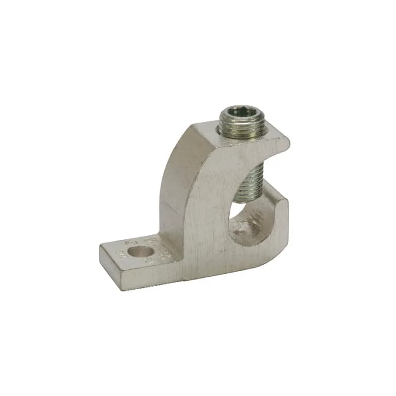 NSI Industries GLA-250 - Lay In Connector 250 MCM - 6 AWG Lay-in connectors offer the ultimate in flexibility. Excellent for grounding and continuous loop applications. Made of 6061T-6 aluminum alloy. Electro-tin plated for low contact resistance. Suitable for use with both copper and aluminum conductors. Rated 600V (2000V max. per UL486B). UL 486A/B Listed. Temperature rating 90 degrees C.