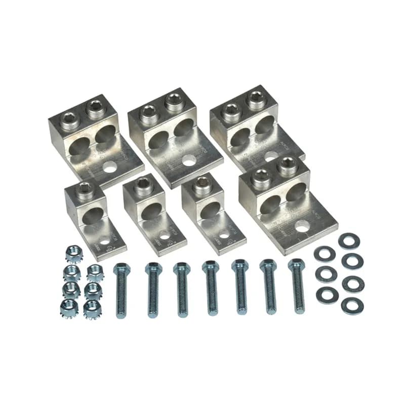 NSI Industries LK-8 - Transformer Lug Kit KVA Size (225 3 °) Transformer Lug Kit contains terminal lugs that are dual rated for use with both copper and aluminum cables.