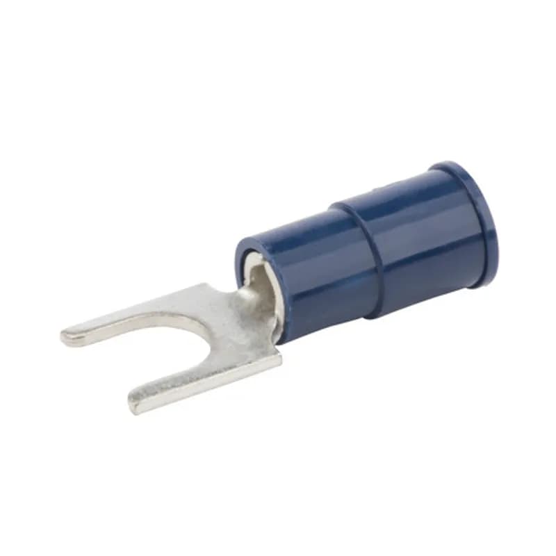 16-14 AWG Vinyl Insulated Block Spade - 100 Per Pack