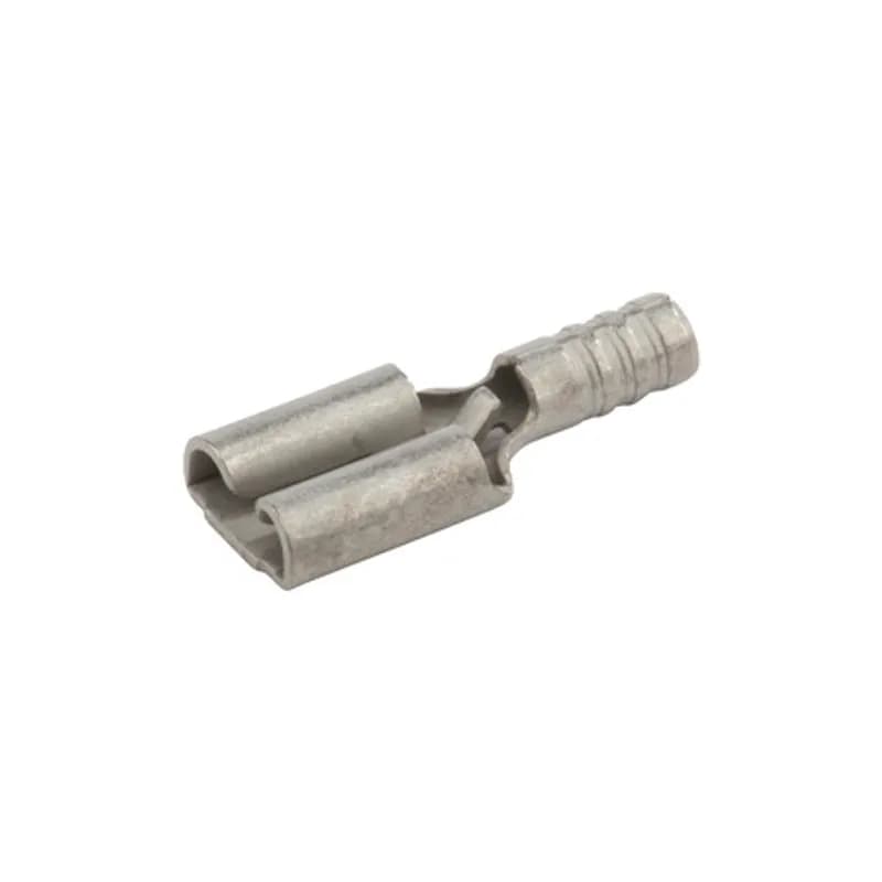 22-18 AWG Bare Female Disc .187X.020 Tab, 100/Pack