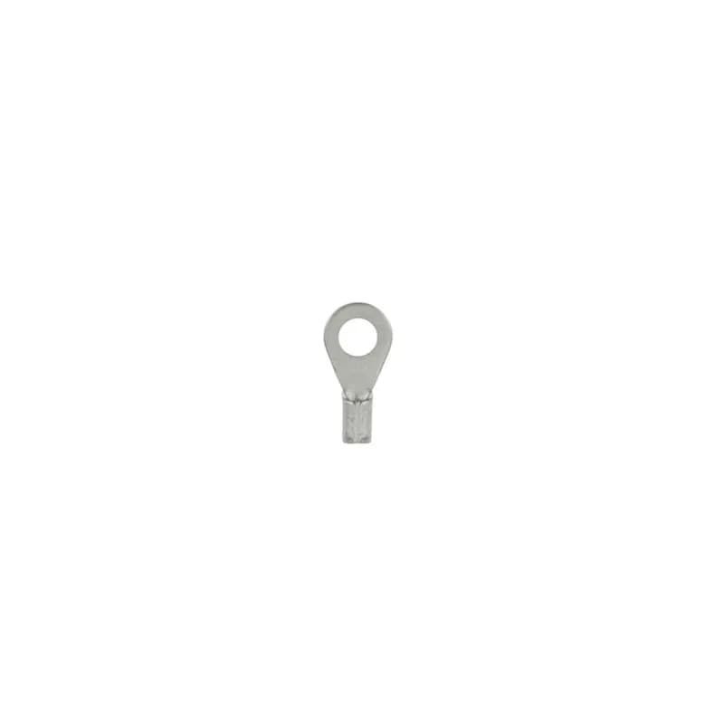 22-18 AWG Bare Ring #8 Stud, 100/Pack