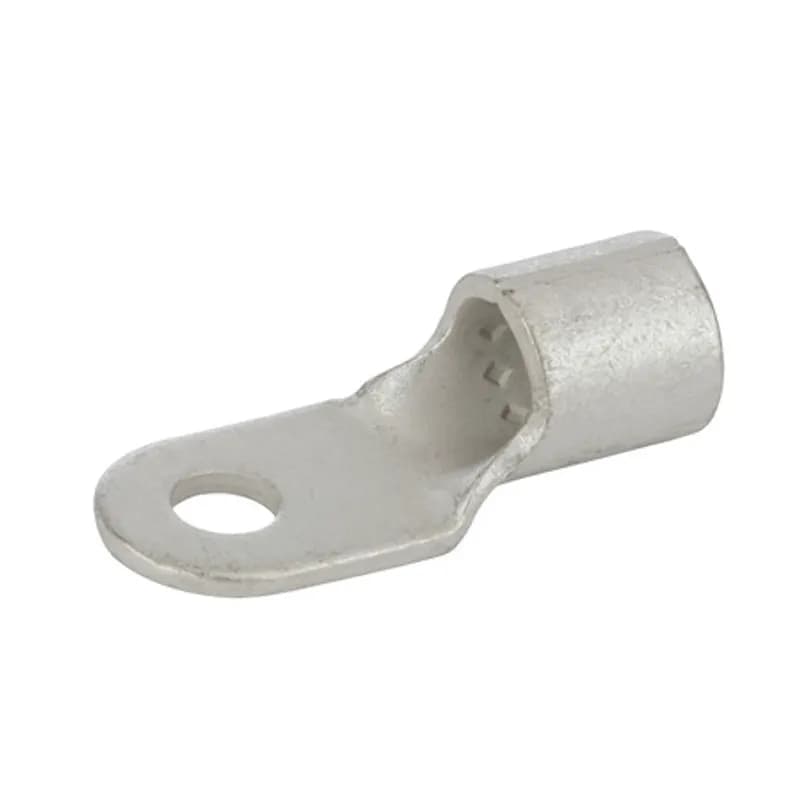 2 AWG Bare Ring 1/4" Stud, 10 Per Pack