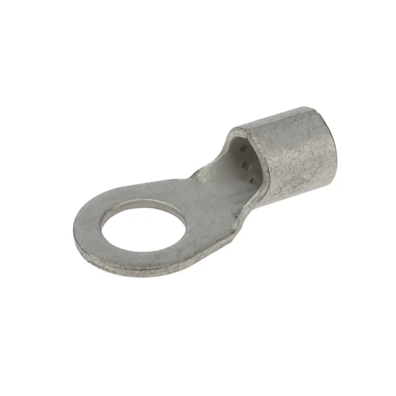 2 AWG Bare Ring 1/2" Stud, 10/Pack
