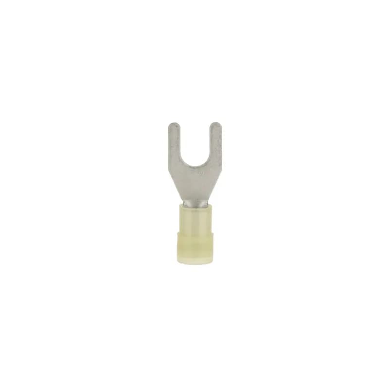 12-10 AWG Nylon Insulated Spade 1/4" Std, 50 Per Pack