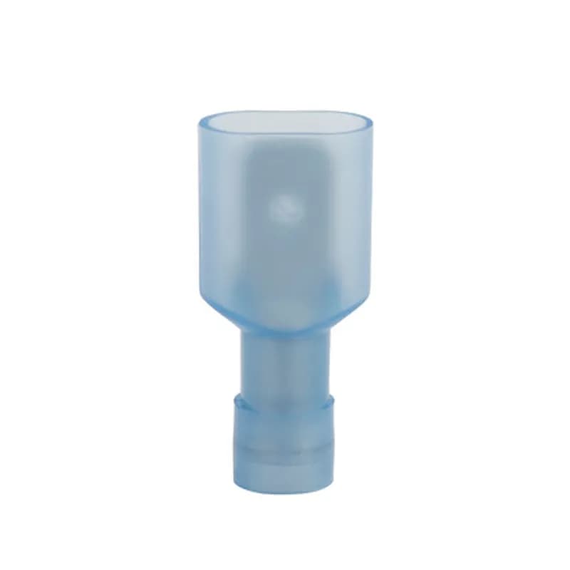 16-14 AWG Fully Insulated Male Disconnect with .250 x .032 Tab - 20 Count Fully Insulated Male Disconnects are entirely covered in an insulating nylon. Turned up edges give this spade more safety and reliability. 300V, 105 degrees C. FEATURES: STYLE: Fully Insulated Male Disconnect MATERIAL: Nylon QUANTITY: 20 Count WIRE SIZE: 16-14 TAB SIZE: .250 x .032 BRAND EQUIVALENT: Morris 11984 Ideal 83-9921