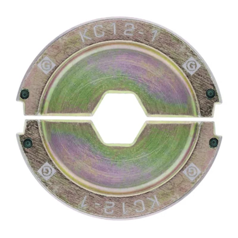U-Type Die #1 AWG Copper, 1 Pair, Green