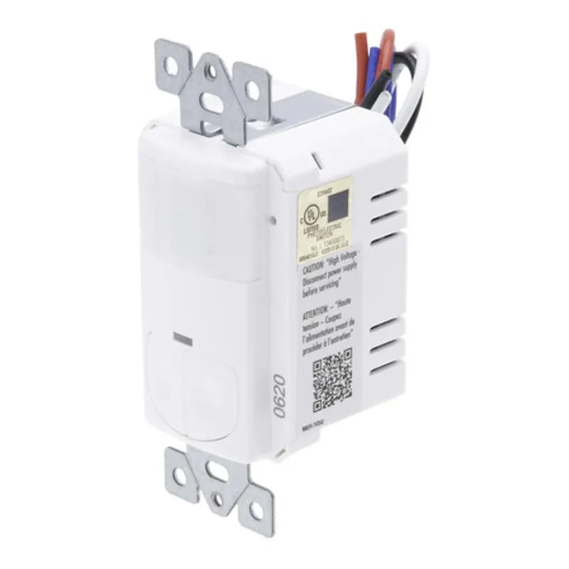 NSI Industries WOS-MN2R - PIR Wall Sw 2 Relay Oc Sen 120-277V w/N