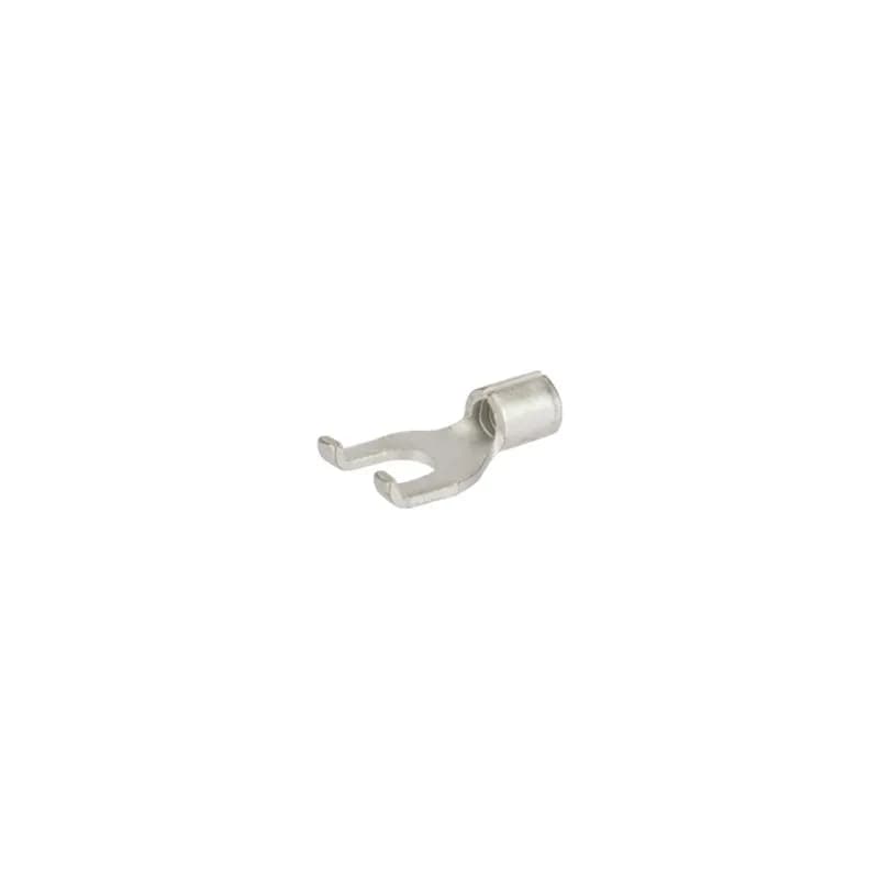 16-14 AWG Bare, # 6 Stud Flange Spade, 1,000 Per Pack