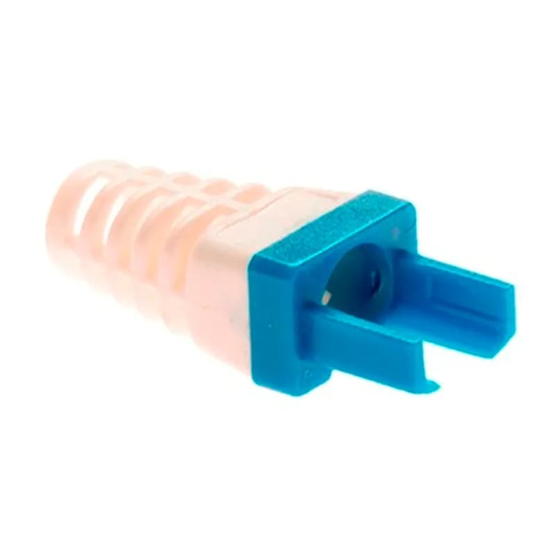 NSI Industries 105007 - The innovative Snag Proof Strain Relief is designed specifically to be crimped with the EZ-RJ45 plugs. Two Patent Pending versions are offered for both the CAT5 and 5e and the CAT6 plugs. The primary strain relief of the plug locks the snag proof strain relief in place so they will not pull off, creating one, integral assembly. Once crimped, this design allows the plug's primary strain relief to relax slightly, preventing the cable pairs from being over compressed. This decrease in stress contributes to achieving peak performance. The tab on the strain relief is designed to extend over the plug's locking tab, making it snag proof when administering patch cords., 849160003687