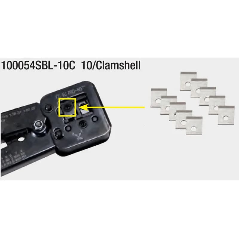 NSI Industries 100054SBL-10C - Replacement RJ45 Blades-P/N 100054C