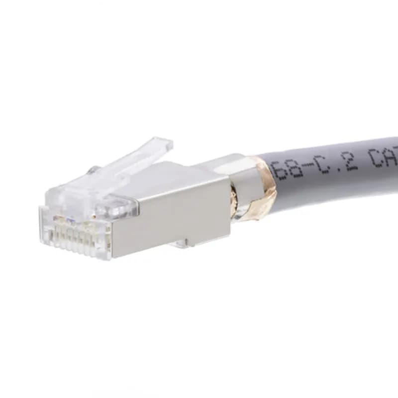 NSI Industries 106192C - RJ45 Cat6A 10G Shld Clm(50 EA)