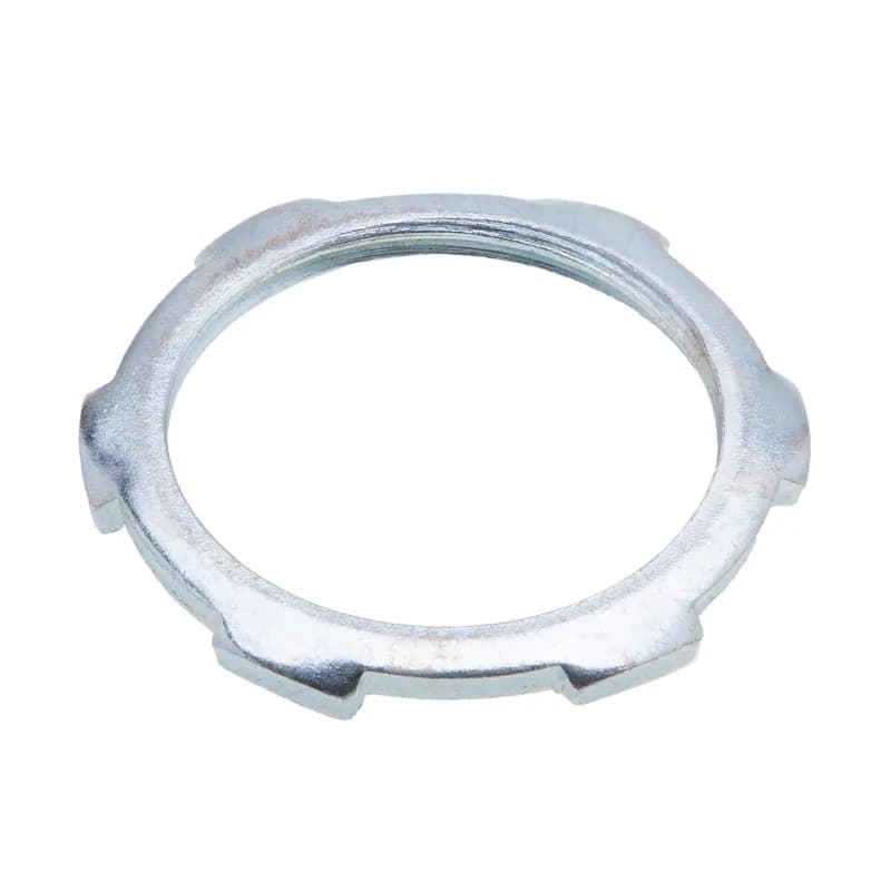 1-1/2" Conduit Lock Nut Zinc 50 per pack