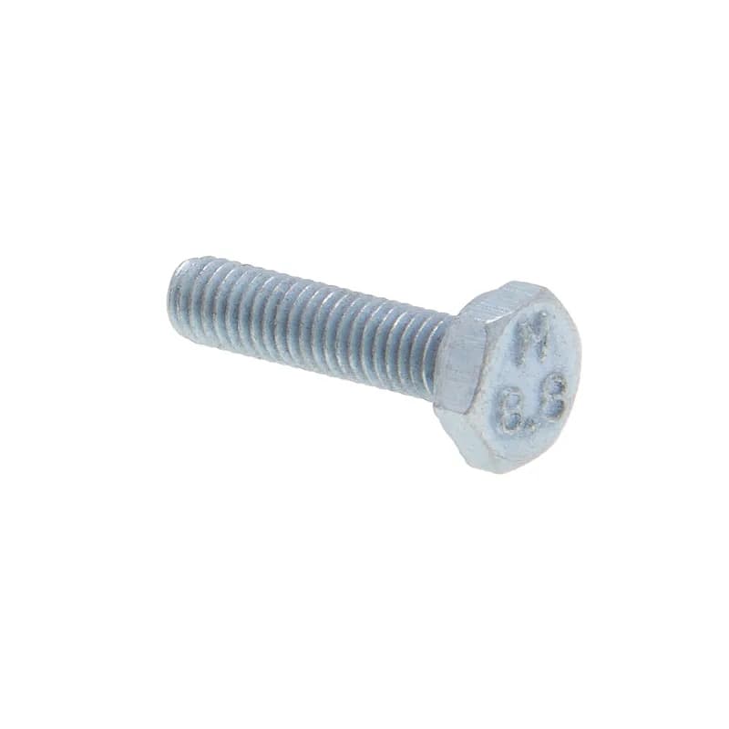 M6 (1.0) x 70 mm Metric Hex Tap Bolt 10.9 Din 933 Steel Zinc